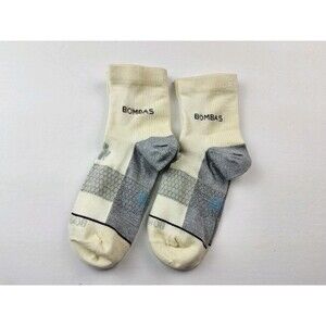 Bombas Merino Wool Hex Tec Athletic Quarter Socks Lot Of 2 Pairs Size M